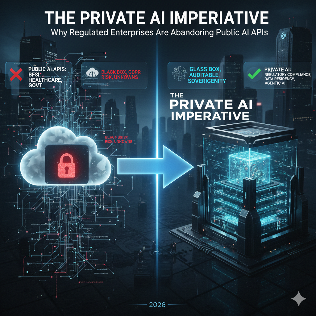 The Private AI Imperative: Why Regulated Enterprises Are Abandoning Public AI APIs