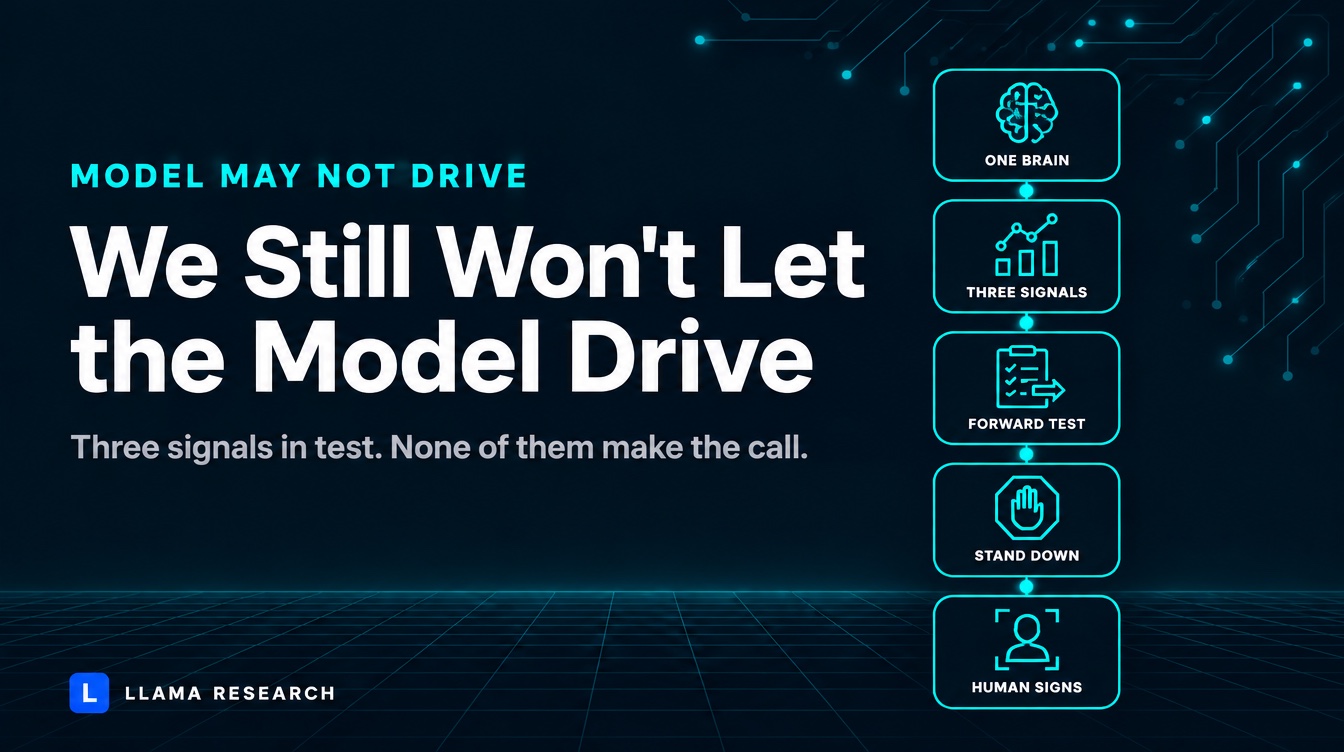 The Trials of Building a Quant Trading Agent — And Why We Still Won’t Let the Model Drive